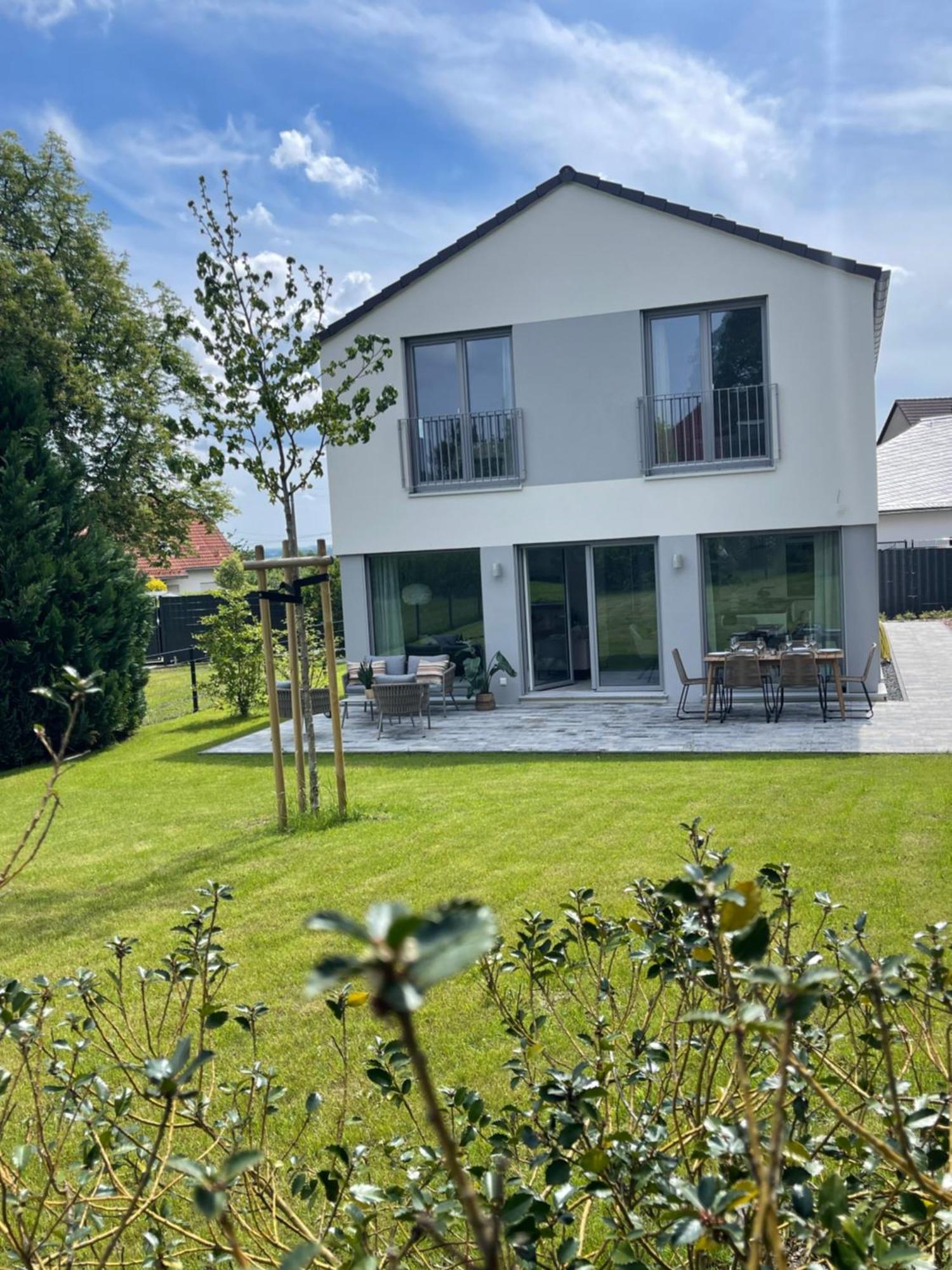 Zugzuflucht-Neues, Modernes Ferienhaus Freiberg Luaran gambar