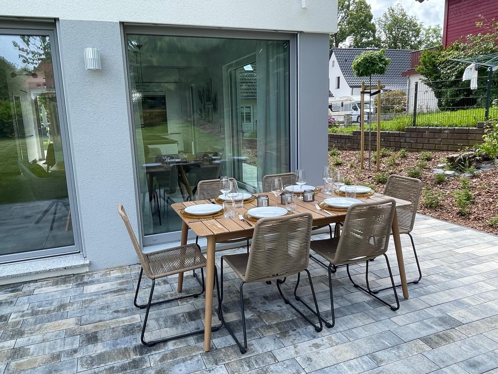Zugzuflucht-Neues, Modernes Ferienhaus Freiberg Luaran gambar